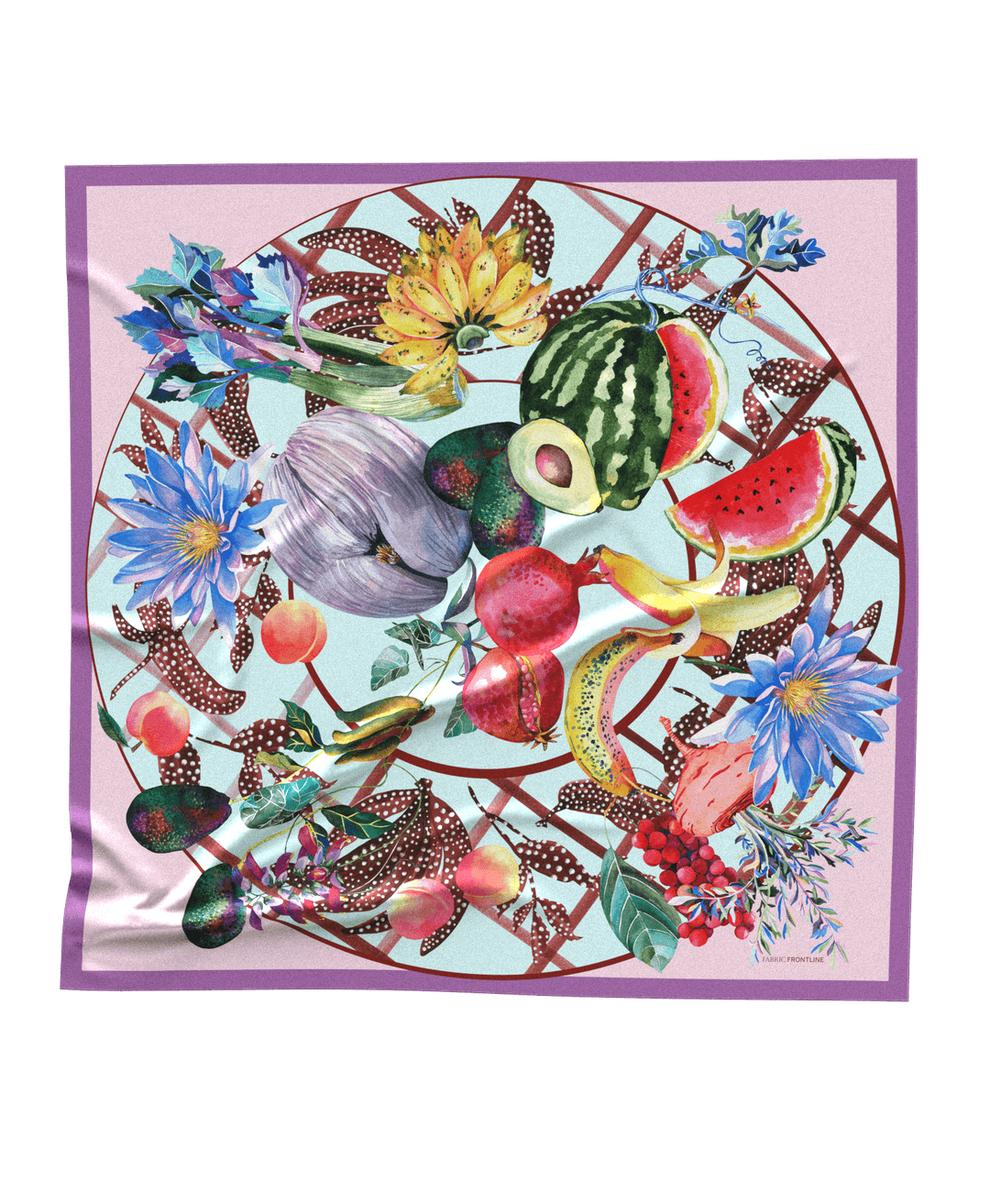 0009APHRODITESGARDEN 0364 LIGHTPINK 138x138cm 531b9188 1953 49b9 960f fe09ab72efc2