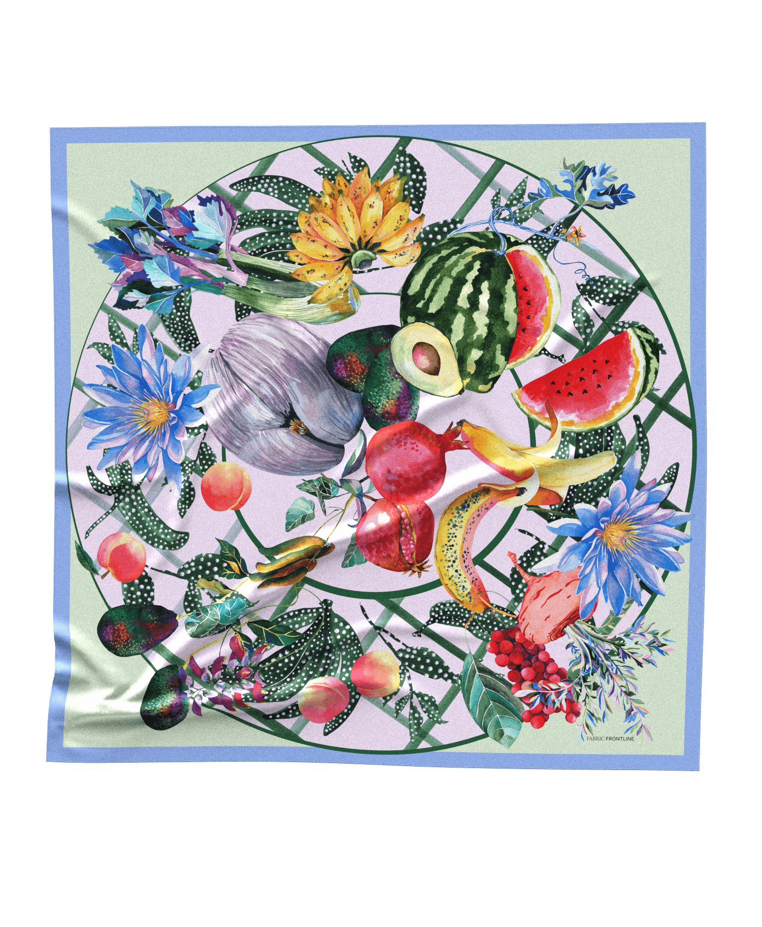 0009APHRODITESGARDEN 0843 MINT 138x138cm 71bf53c1 d2e3 445e bfb6 1f4f339e43f0