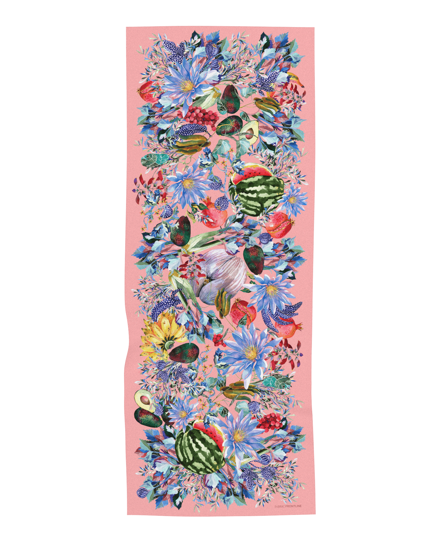 0010 APHRODITES GARDEN 0304 BLUSH 69x180cm