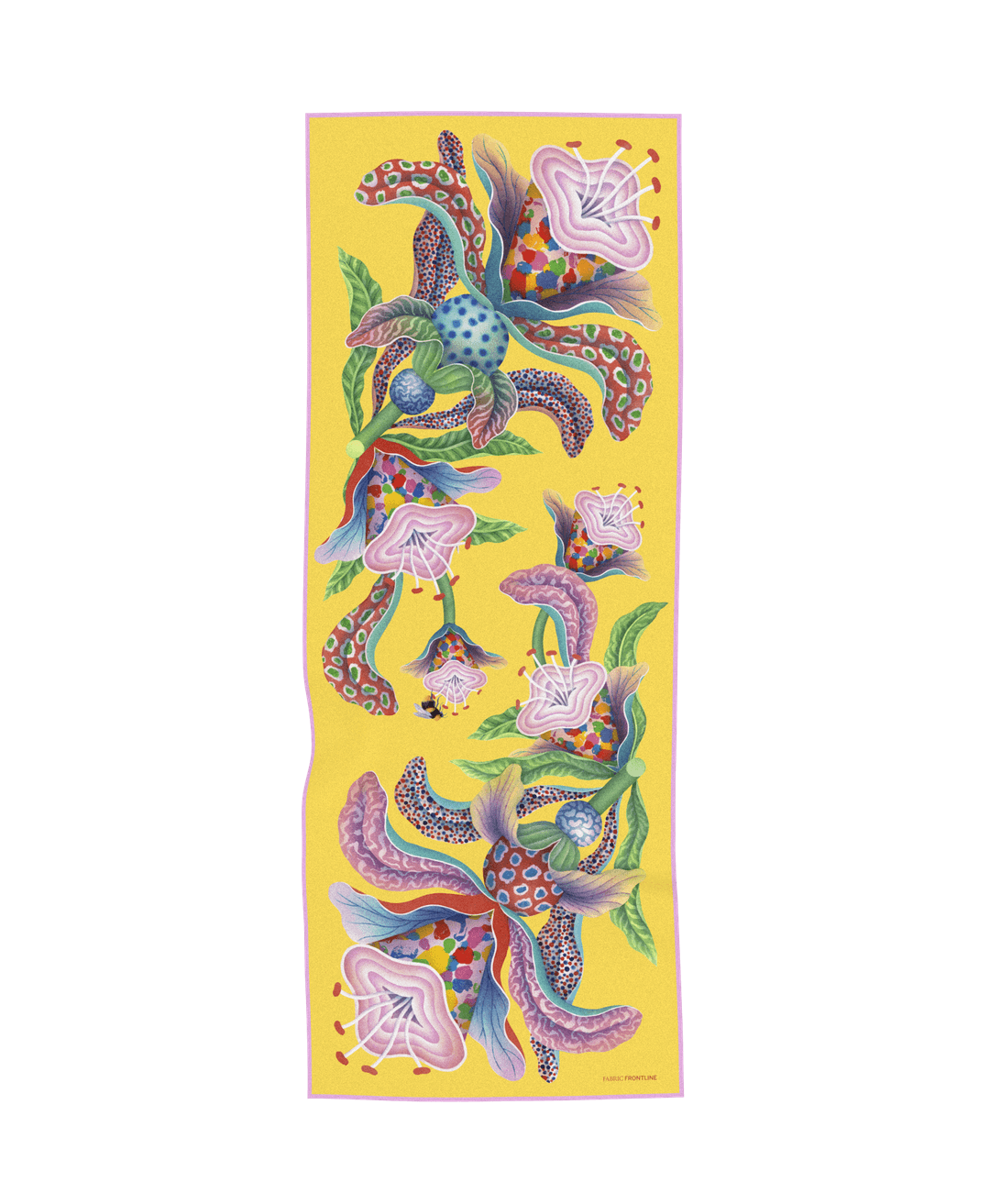 0013FLIRTANDBLOOM 0538 LEMON 70x180cm