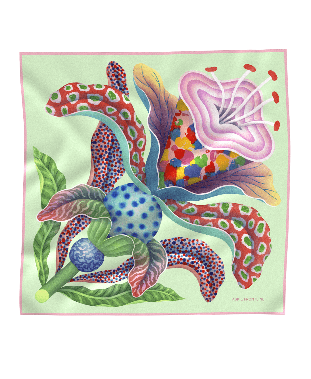 0014FLIRTANDBLOOM 0834 SPARY 55x55cm
