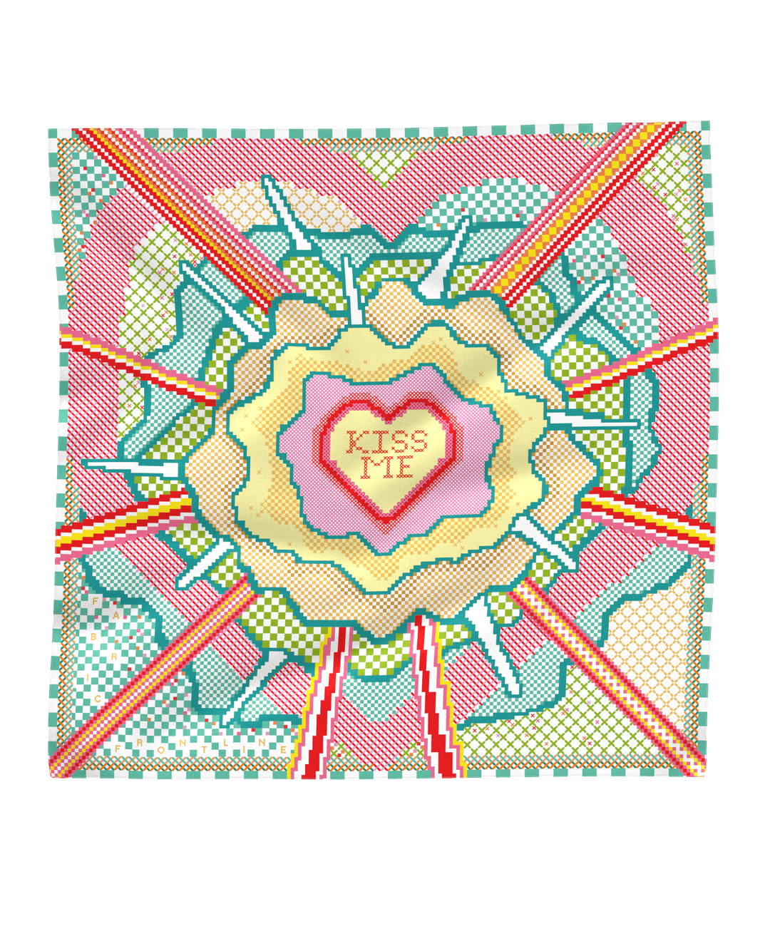 0015 KISSME 0348 BALTICBLUE 90x90cm