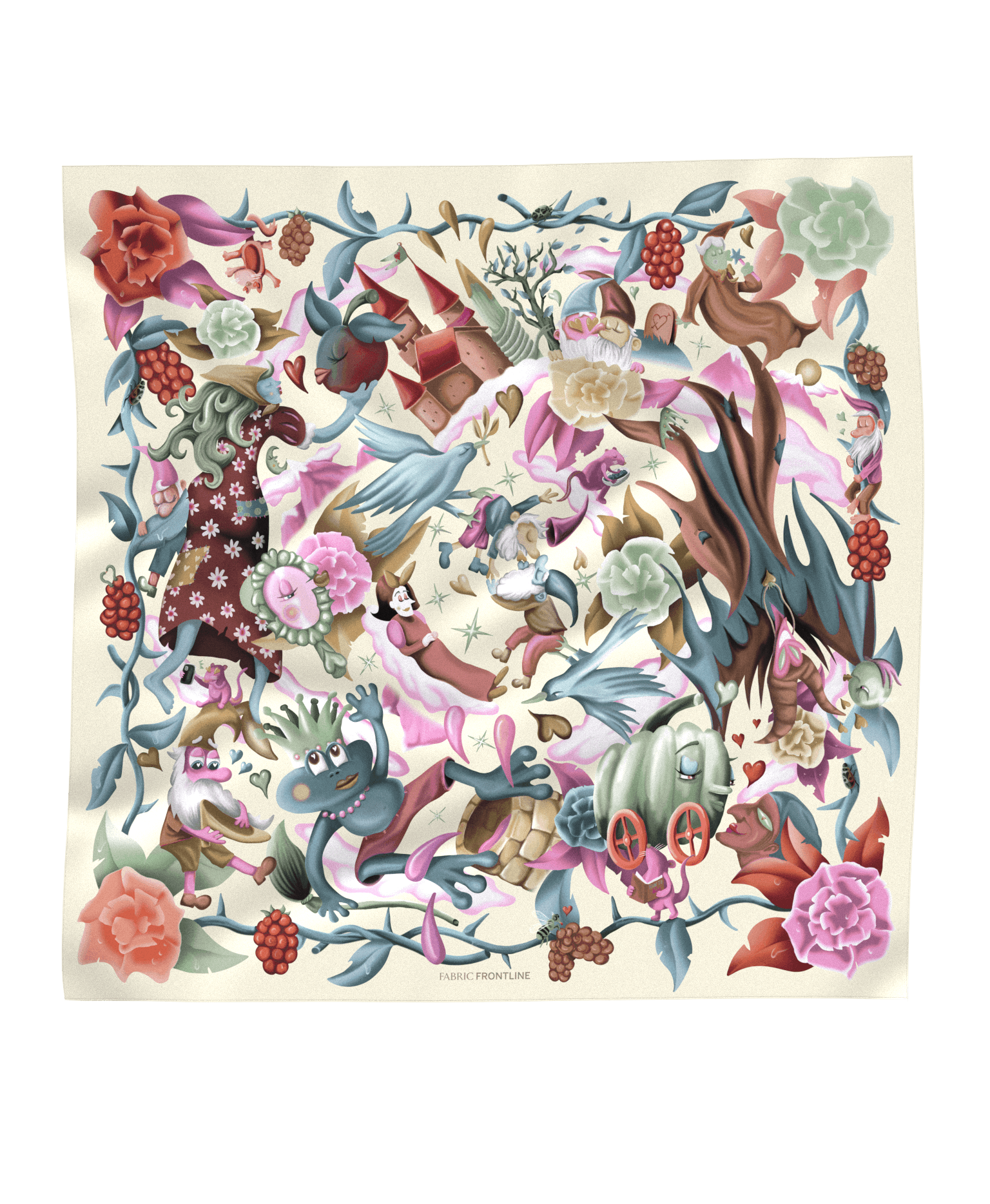 0024.4045.34.0085 FAIRY KISS 0085 FRENCH VANILLA 90x90cm